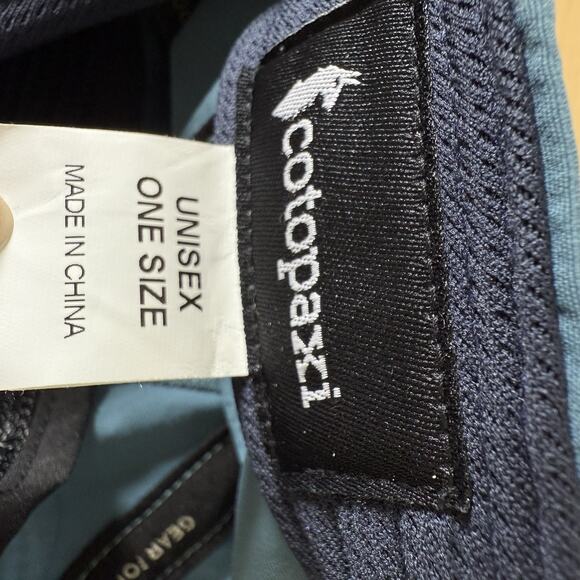 Cotopaxi Making Waves Tech Hat Blue Adjustable Retro Style Lightweight Packable - Picture 8 of 10